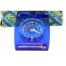 Compass with thermometer and whirstle 