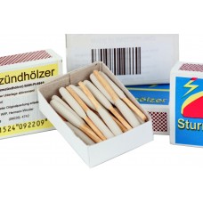 Windproof storm matches