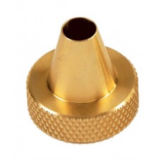 Brass muzzle protection.