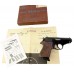 Manurhin PPK pistol with box. 