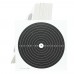 Airgun paper targets with 1 black bullseye 14x14 cm 